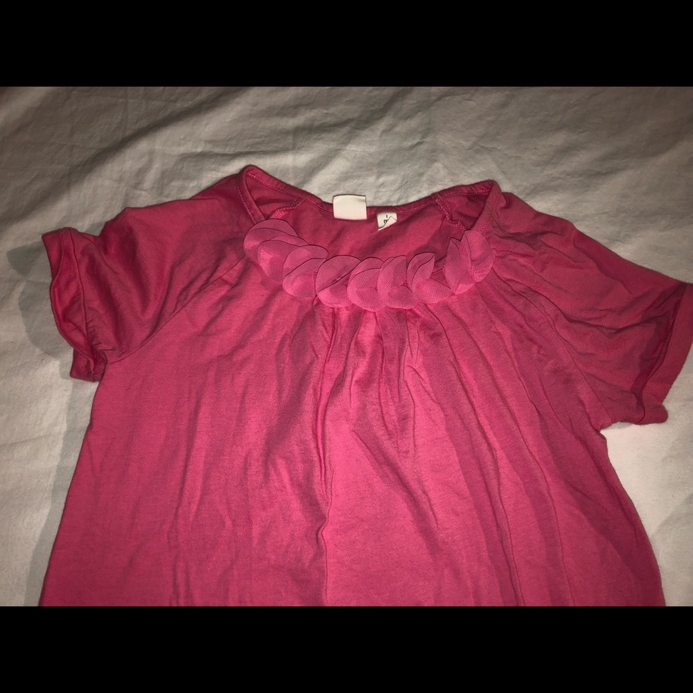 Gap pink shirt in good condition. Girls large or size 10
